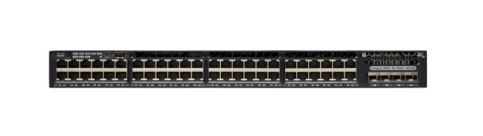 Cisco Catalyst WS-C3650-48TD-L network switch Managed L3 Gigabit Ethernet (10/100/1000) 1U Black