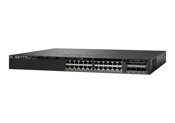 Cisco Catalyst 3650-24TD-S Network Switch, 24 Gigabit Ethernet (GbE) Ports(WS-C3650-24TD-S)