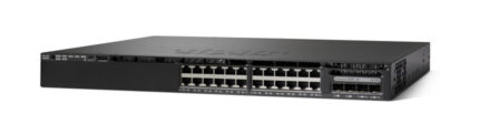 Cisco Catalyst network switch Managed L3 Gigabit Ethernet (10/100/1000) 1U Black (WS-C3650-24TD-E)