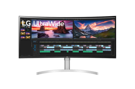 LG 38WN95CP-W computer monitor 96.5 cm (38") 3840 x 1600 pixels Quad HD+ QLED White(38WN95CP-W.AEK)