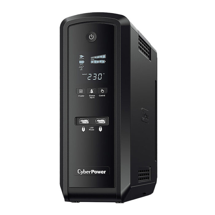 CyberPower UPS Line-Interactive 1.5 kVA 900 W 6 AC outlet(s)(CP1500EPFCLCD-UK)