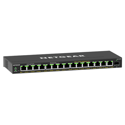 NETGEAR GS316EPP Managed Gigabit Ethernet (10/100/1000) Power over Ethernet(GS316EPP-100UKS)