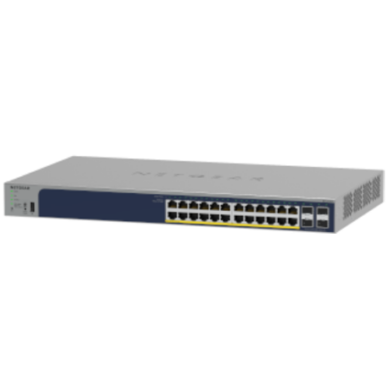 NETGEAR GS728TPP Managed L2/L3/L4 Gigabit Ethernet (10/100/1000) Power over Ethernet(GS728TPP-300EUS)