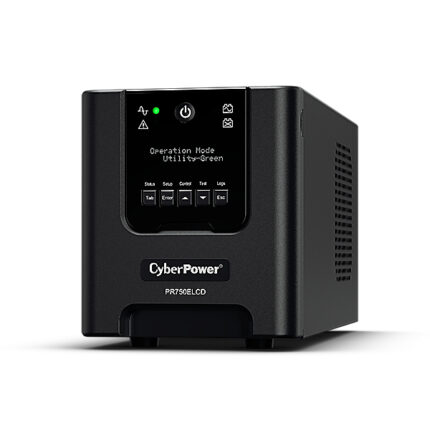 CyberPower PR750ELCD uninterruptible power supply (UPS) Line-Interactive 0.75 kVA 675 W 6 AC outlet(s)