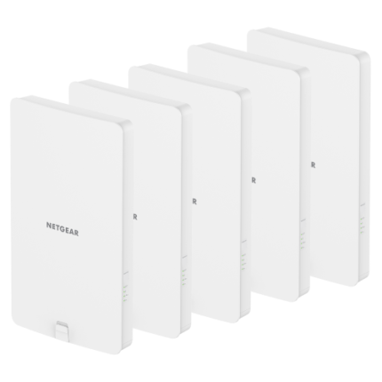 NETGEAR WAX610Y Outdoor WiFi 6 PoE+ Access Point, Five Pack(WAX610Y-5)