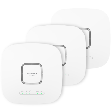 NETGEAR WAX625 WiFi 6 Access Point, Three Pack (5.4Gbps AX)(WAX625-3)