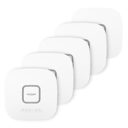 NETGEAR WAX625 WiFi 6 Access Point, Five Pack (5.4Gbps AX)-WAX625-5