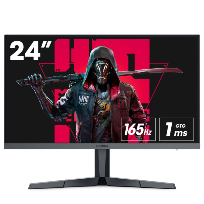 Koorui 24E3 computer monitor 61 cm (24") 1920 x 1080 pixels Full HD Black