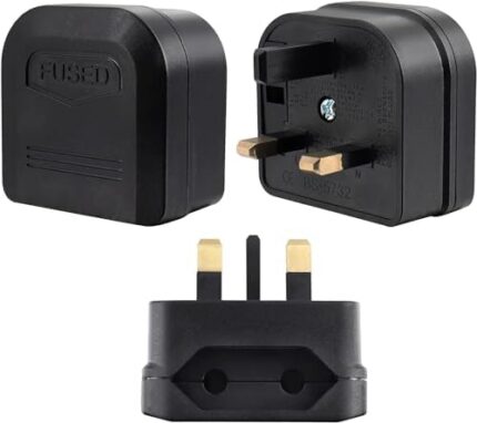 Pro Elec PEL00141 Travel Adaptor, All Continents to UK, Black