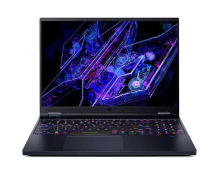 Acer Predator PH16-72 Intel Core i9 i9-14900HX Laptop 40.6 cm (16″) WQXGA 16 GB DDR5 1 TB SSD NVIDIA GeForce RTX 4070 Wi-Fi 6 Windows 11 Home Black (NH.QNXEK.002)