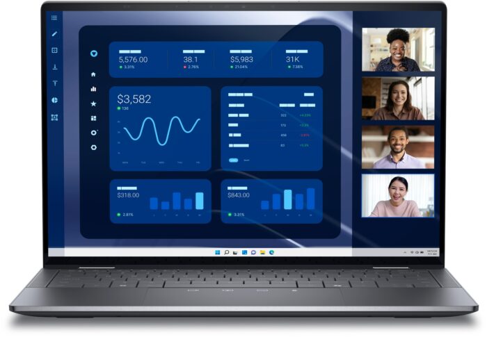 DELL Latitude 9450 Intel Core Ultra 7 16GB RAM 512GB SSD Hybrid (2-in-1) 14 Inch Touchscreen Quad HD+ Windows 11 Pro VFCJ5