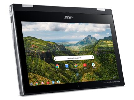 Acer Chromebook Spin 311 CP311-3H Convertible Laptop - MTK MT8183, 4GB, 64GB eMMC, Integrated Graphics, 11.6" HD Touchscreen, Chrome OS, Silver (NX.HUVEK.002)