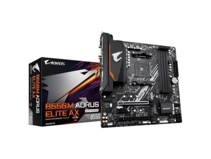 Gigabyte mATX Motherboard for AMD AM4 CPUs(B550M AORUS ELITE AX)