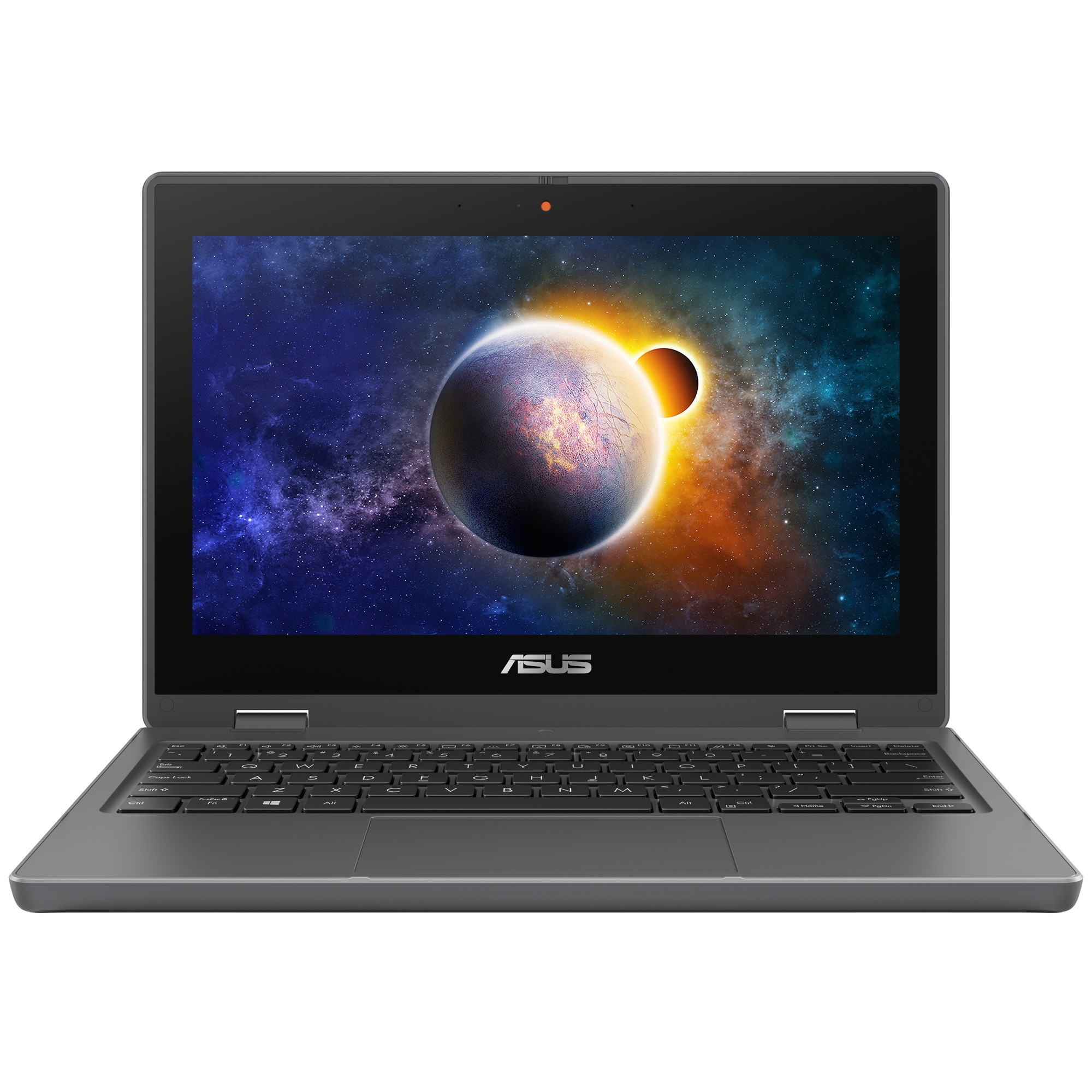 BR1100FC41XAS3Y ASUS BR1100F-C41XAS-3Y Intel Celeron N N4500 Hybrid (2-in-1) 29.5 cm (11.6") Touchscreen HD 4 GB DDR4 128 GB SSD Wi-Fi 6 Windows 11 Pro Education Grey (BR1100FC41XAS3Y) - Image 1