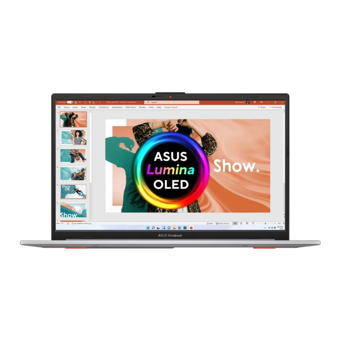 ASUS Vivobook Go 15 OLED E1504FA-L1772W AMD Ryzen 5 7520U Laptop 39.6 cm (15.6") Full HD 8 GB LPDDR5 256 GB SSD Wi-Fi 6E Windows 11 Home in S mode Silver (E1504FA-L1772W)