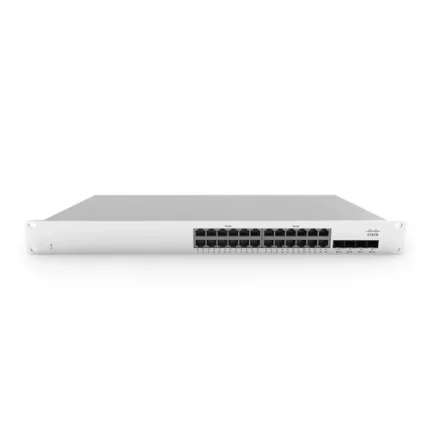 Cisco Meraki Managed L2 Gigabit Ethernet (10/100/1000) Power over Ethernet (PoE) 1U Grey(MS120-24P-HW)