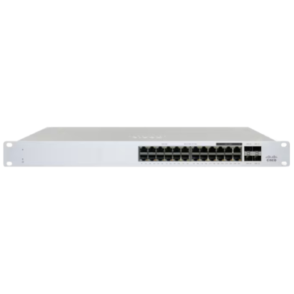 Meraki MS130-24 24-Port Cloud Managed GbE Access Switch w/ 4 x 1G SFP Ports(MS130-24-HW)