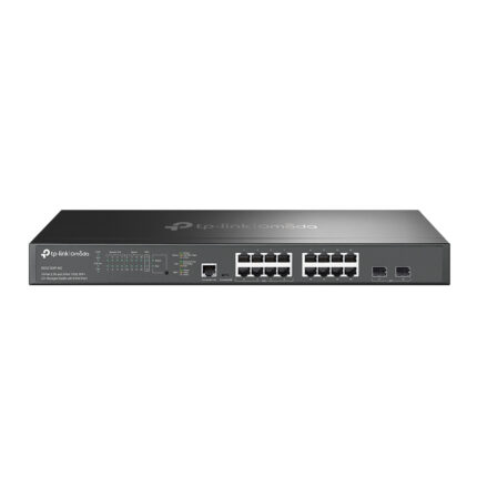 TP-Link Omada 16-Port 2.5G and 2-Port 10GE SFP+ L2+ Managed Switch with 8-Port PoE+(SG3218XP-M2)