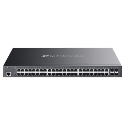 TP-Link SG3452XMPP 48-Port L2+ Managed GbE PoE+/PoE++ Access Switch w/ 4 x 10G SFP+ Ports