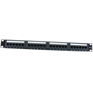 Cables Direct 24 Port Cat6 Patch Panel 1U(UT-899544)