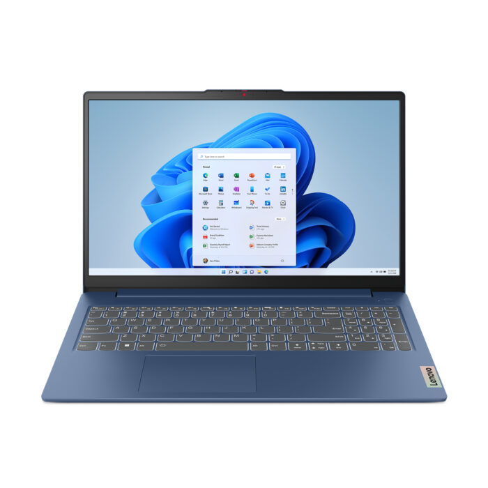 Lenovo IdeaPad Slim 3 15AMN8 AMD Ryzen™ 5 7520U Laptop 39.6 cm (15.6") Full HD 8 GB LPDDR5-SDRAM 512 GB SSD Wi-Fi 5 (802.11ac) Windows 11 Home Blue(82XQ008YUK)