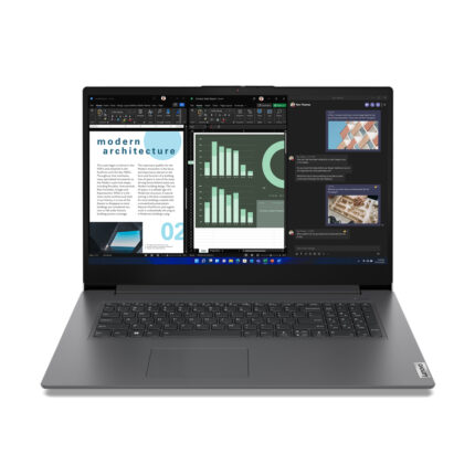 Lenovo V V17 Intel® Core™ i5 i5-13420H Laptop 43.9 cm (17.3") Full HD 8 GB DDR4-SDRAM 256 GB SSD Wi-Fi 6 (802.11ax) Windows 11 Pro Grey(83A2003LUK)