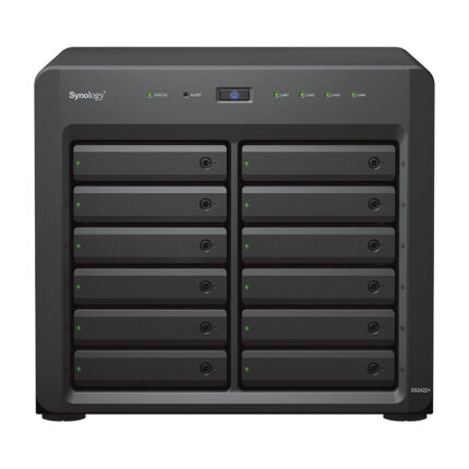 Synology DiskStation DS2422+ NAS/storage server Tower Ryzen Embedded V1500B 4 GB DDR4 0 TB DiskStation Manager Black