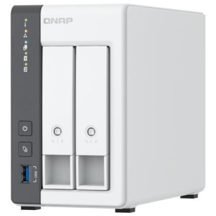 QNAP TS-216G NAS/storage server Tower Ethernet LAN White Cortex-A55(TS-216G)