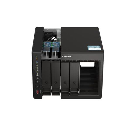 QNAP TS-453E NAS Tower Ethernet LAN Black J6412(TS-453E-8G)