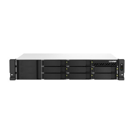 QNAP TS-873AEU-4G NAS/storage server Rack (2U) Ryzen Embedded V1500B 4 GB DDR4 QuTS hero Black