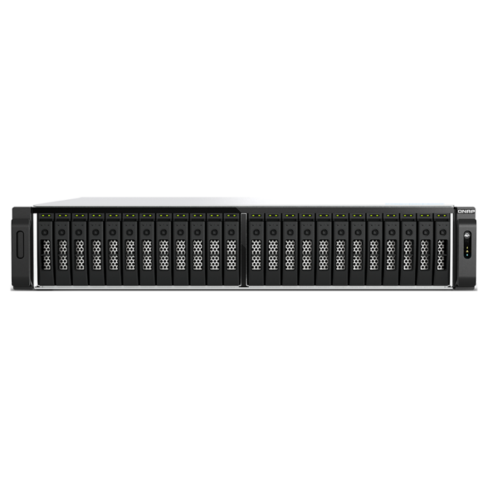 QNAP TS-h3077AFU-R7-64G 8-core 5.3GHz 64GB 2U Rackmount 30 Bay NAS