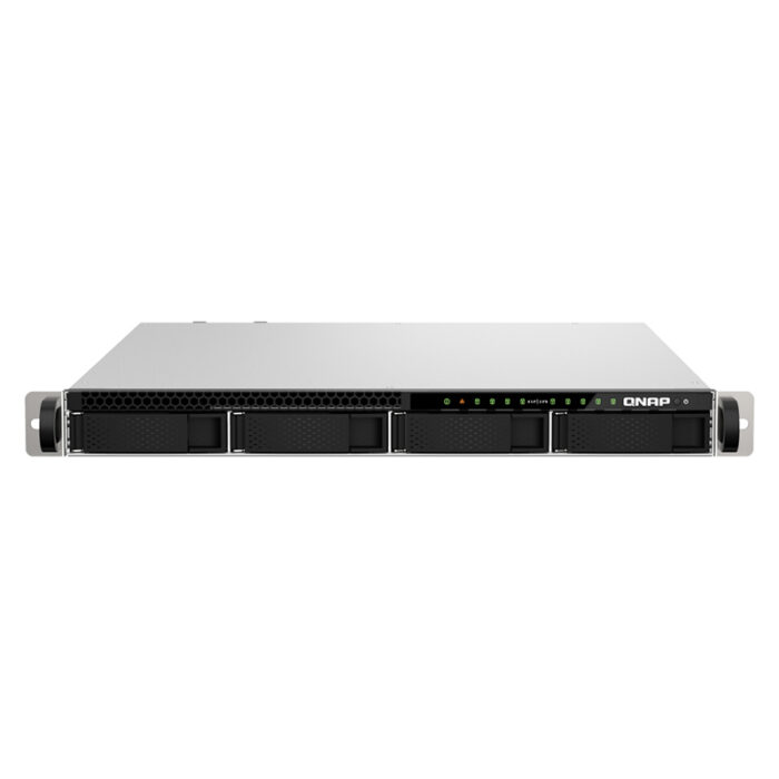 QNAP TS-h987XU-RP NAS Rack (1U) Intel Xeon E E-2334 16 GB DDR4 QuTS hero Black, Silver