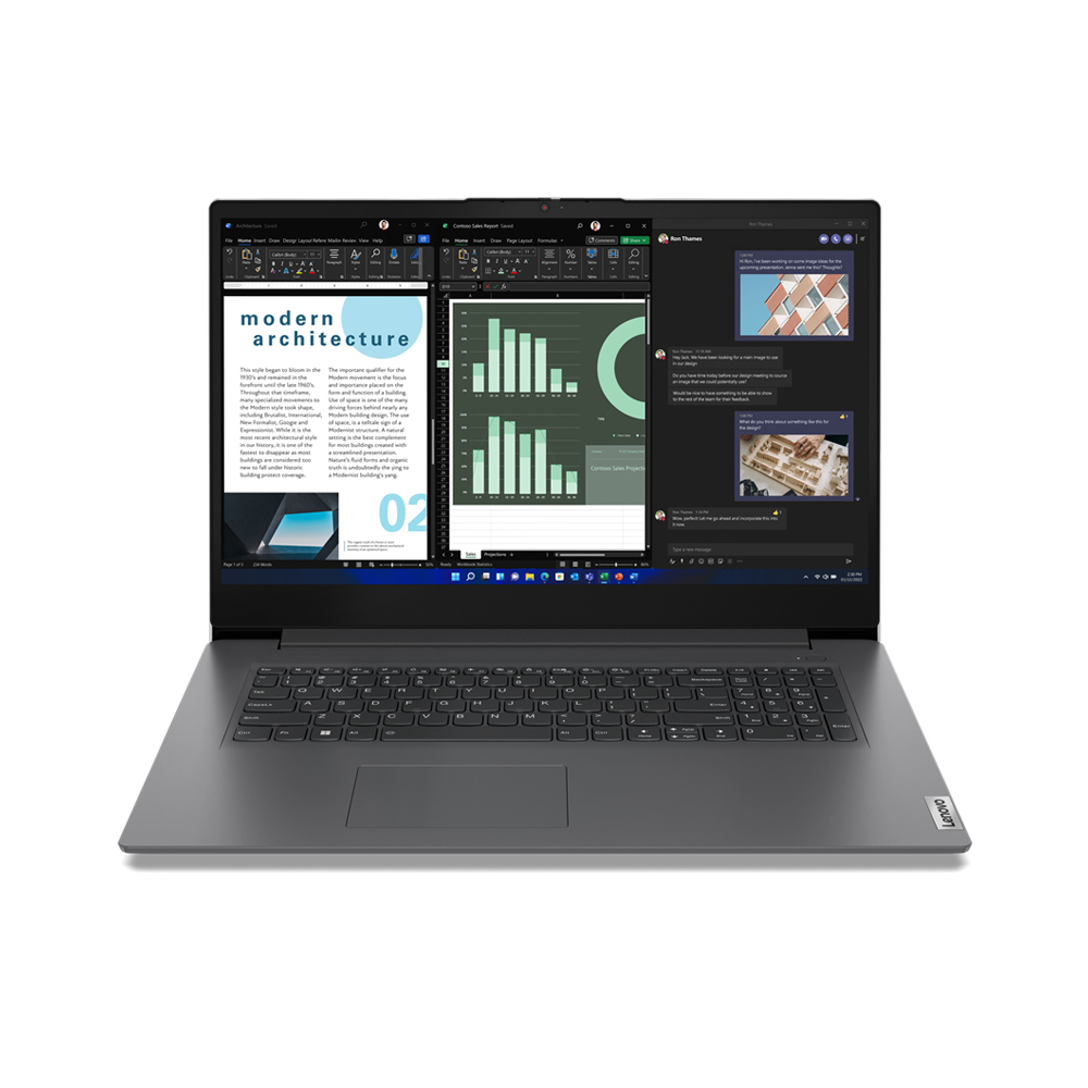 83A20004UK Lenovo V17 83A20004UK Intel Core i5-1335U 8GB/512GB SSD 17.3 inch IPS Laptop - Image 1