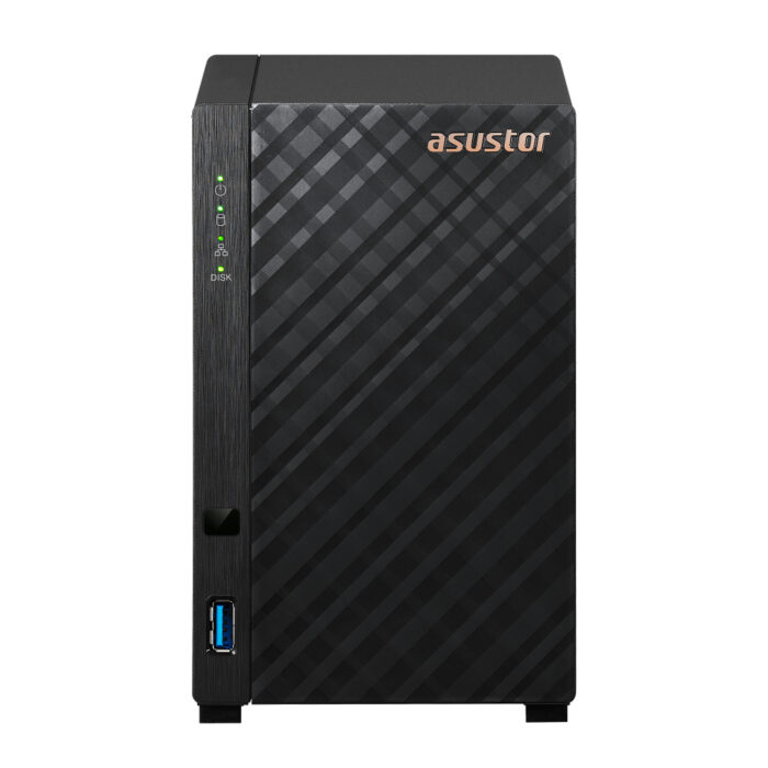 AS1102T ASUSTOR AS1102T 2 bay NAS Realtek RTD1296 Quad-Core 1.4GHz 1GB 2.5GbE x1 USB3.2 Gen1 x2 WOW - Image 1