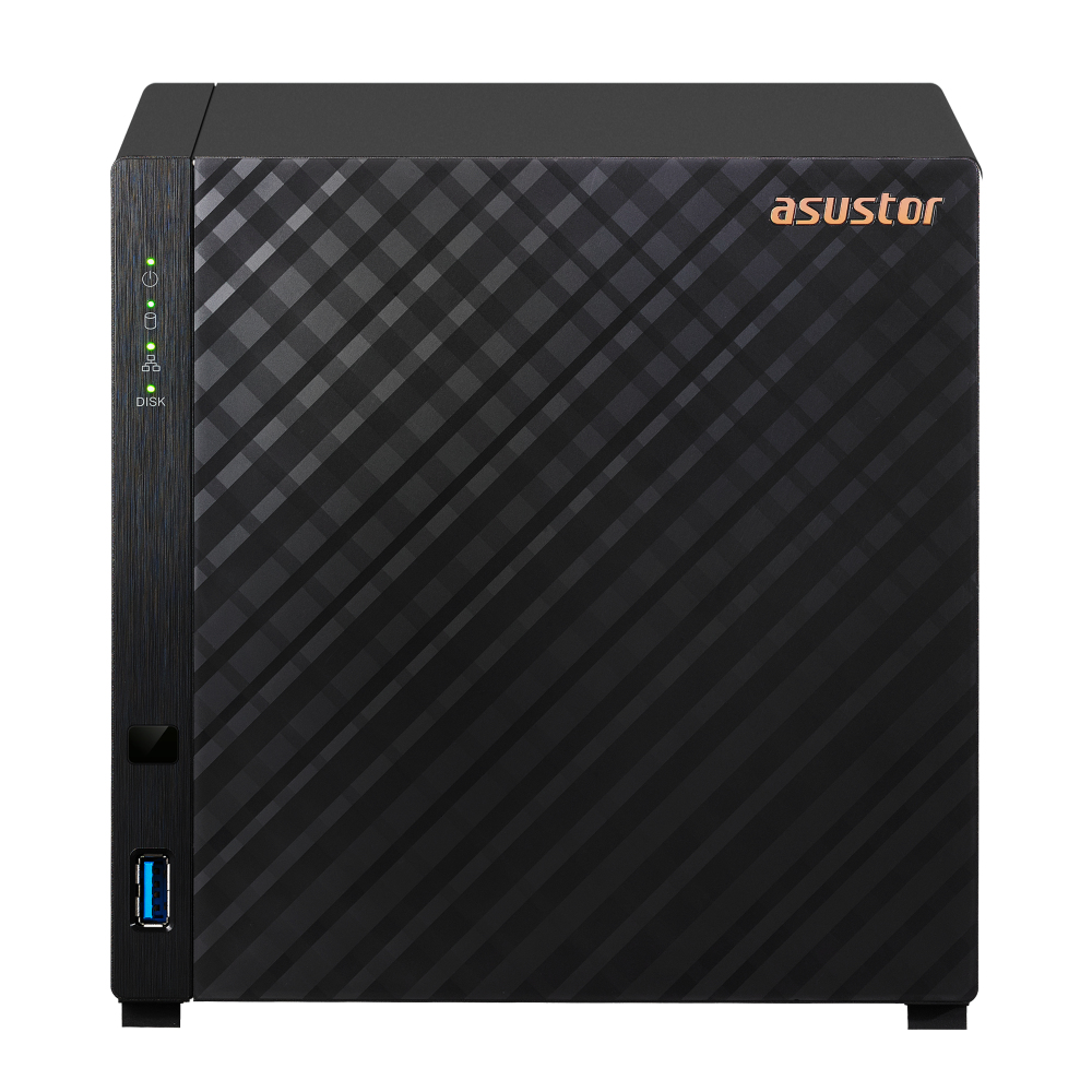 AS1104T Asustor AS1104T NAS Compact ARM RTD1296 1 GB DDR4 0 TB ADM Black - Image 1