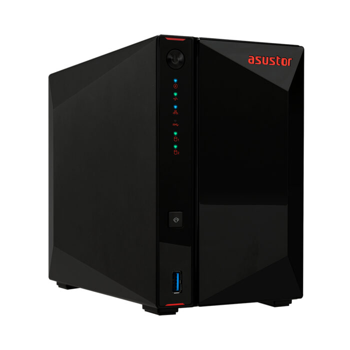 Asustor Nimbustor 2 AS5202T NAS Desktop Intel Celeron J4005 2 GB DDR4 0 TB ADM Black - Image 1