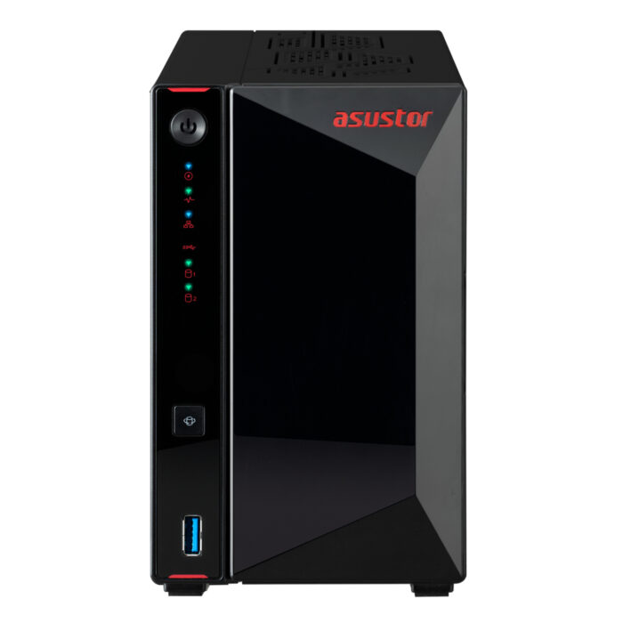 Asustor AS5402T NAS/storage server Intel Celeron N5105 4 GB DDR4 0 TB ADM Black - Image 1