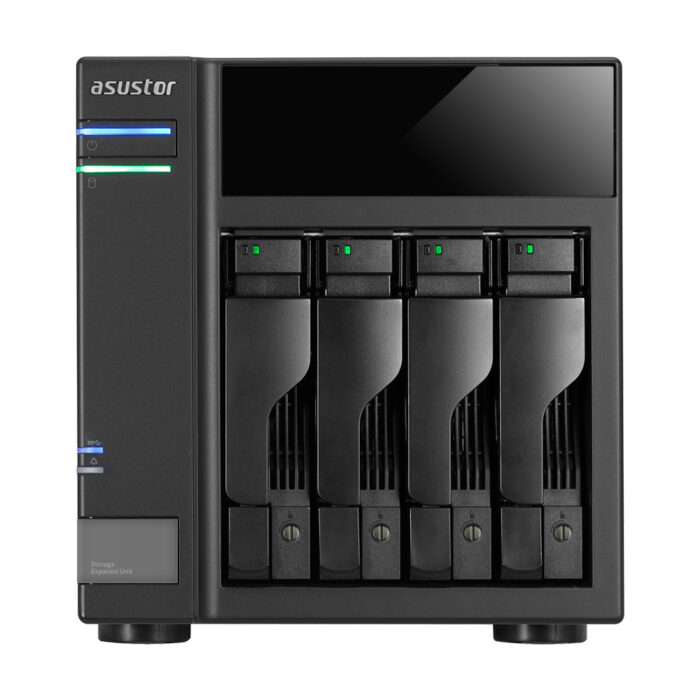 AS6004U Asustor AS6004U HDD/SSD enclosure Black 2.5/3.5" - Image 1