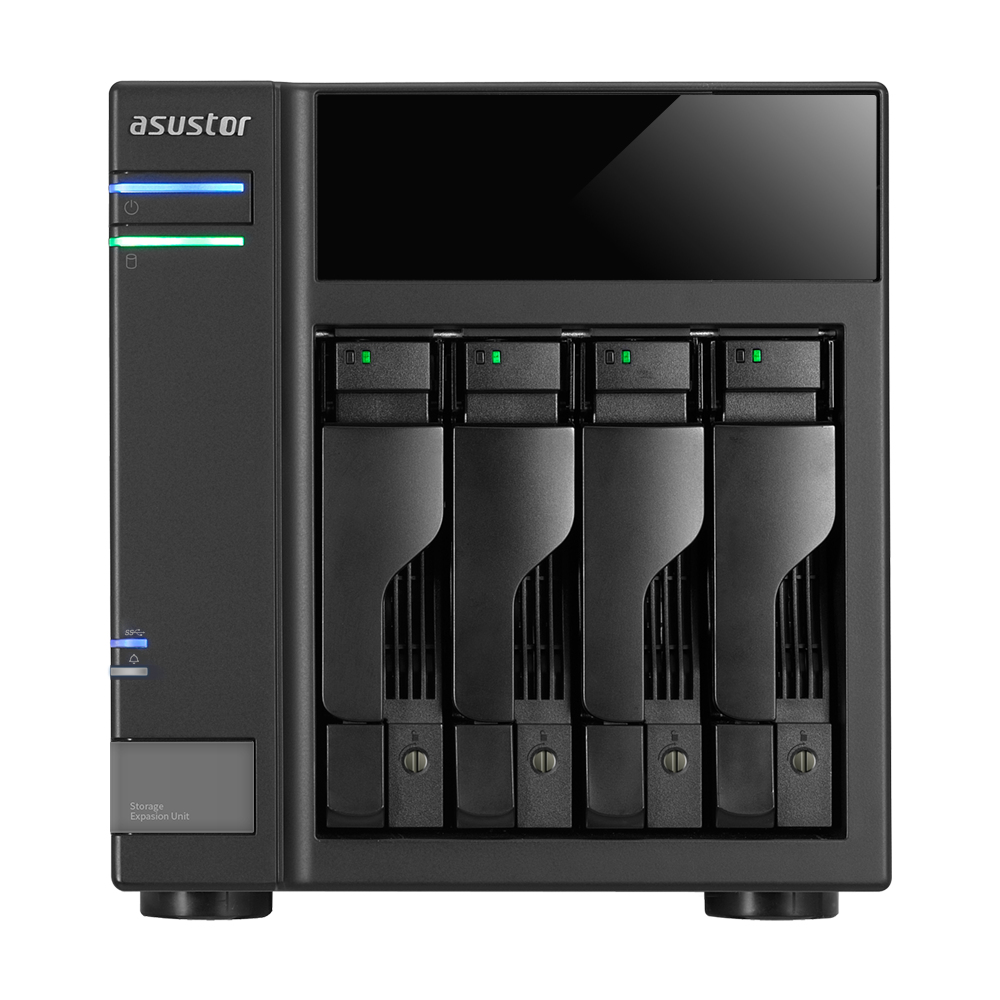 AS6004U Asustor AS6004U HDD/SSD enclosure Black 2.5/3.5" - Image 1
