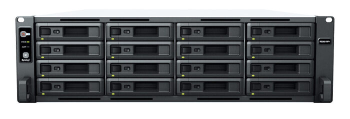 Synology RackStation RS2821RP+ NAS/storage server Rack (3U) Ethernet LAN Black V1500B (RS2821RP+) - Image 1