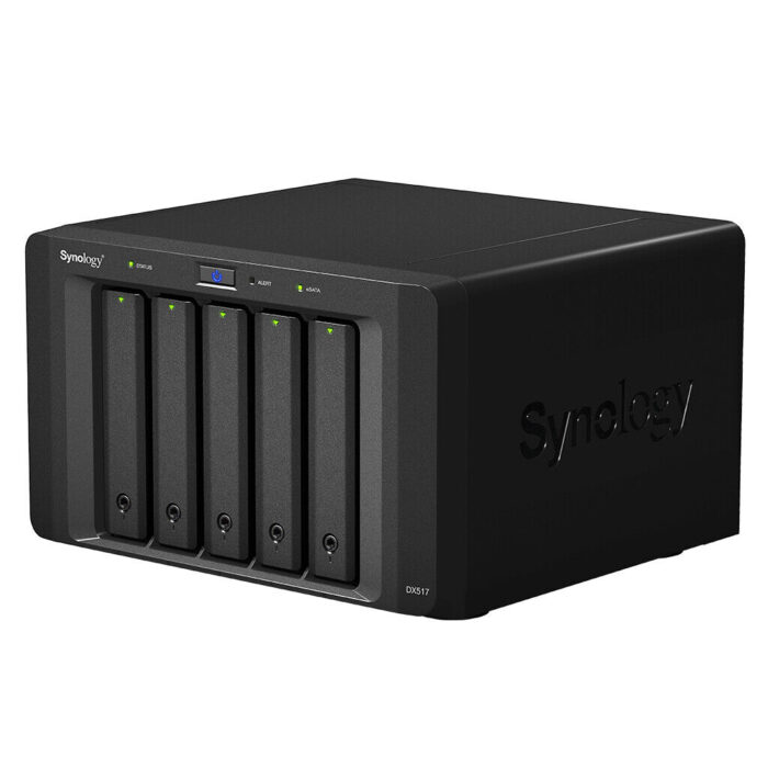 s-l1200 Synology DX517 5-Bay 40TB NAS Expansion Module w/ 5x8TB IronWolf Hard Drive Bundle(DX517/40TB-SIW) - Image 1