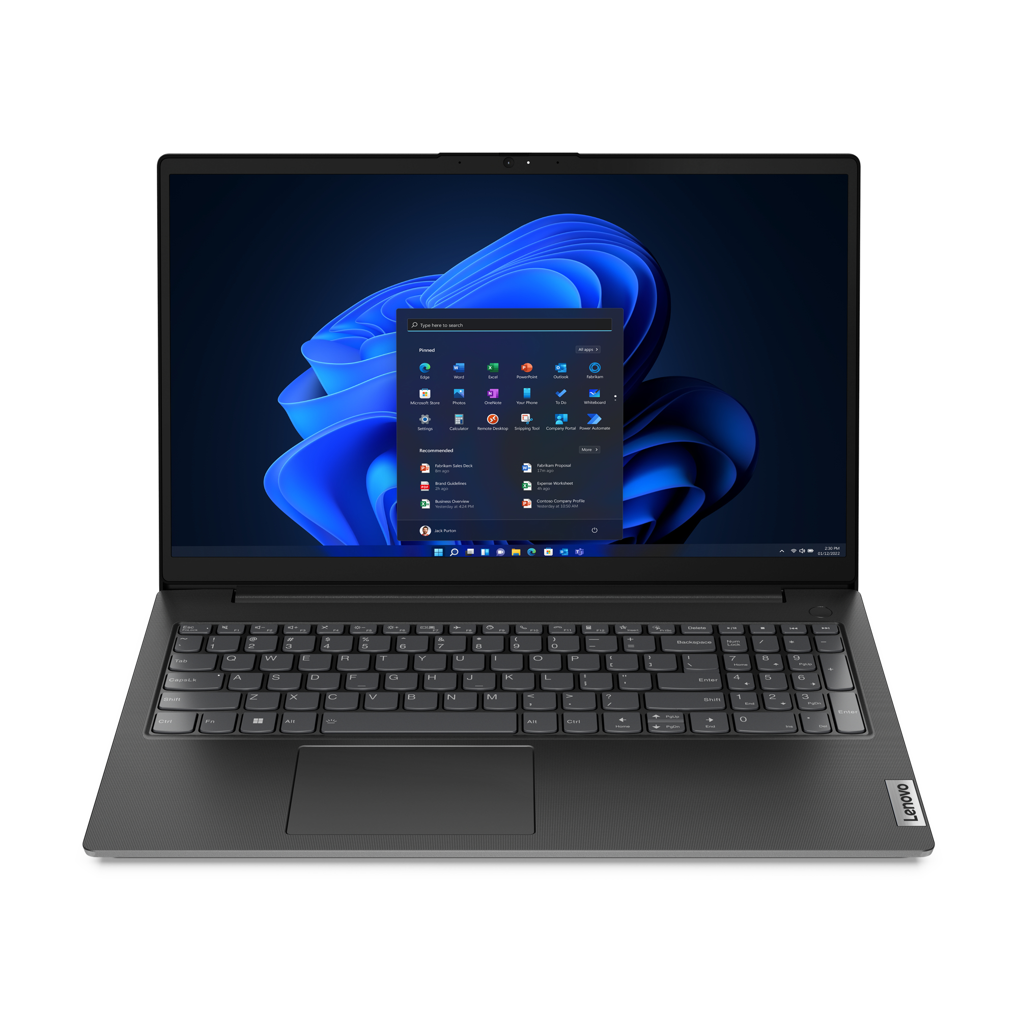 82TV0061UK Lenovo V15 G3 ABA Ryzen 5 8GB 512GB SSD 15.6 Inch Laptop - Image 1