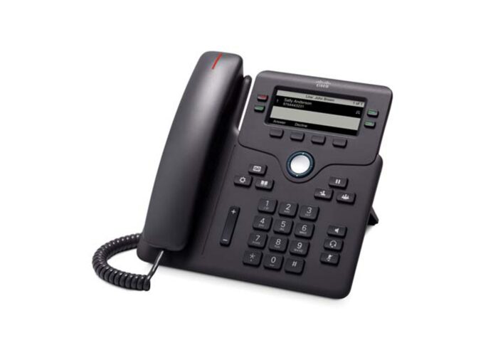 CP-6861-3PW-UK-K9 Cisco IP Business Phone 6861 with Multi-Platform Phone Firmware, 3.2-inch Display, Ethernet and Wi-Fi Connectivity - Image 1
