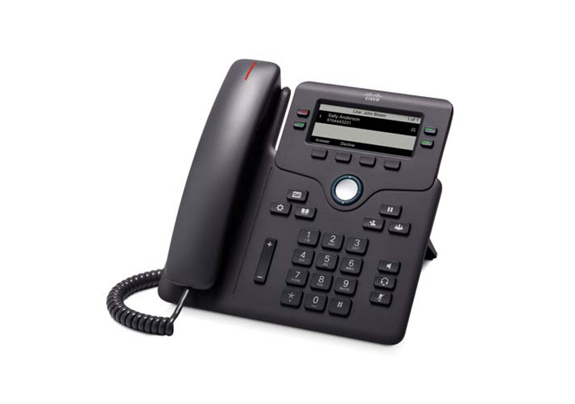 CP-6861-3PW-UK-K9 Cisco IP Business Phone 6861 with Multi-Platform Phone Firmware, 3.2-inch Display, Ethernet and Wi-Fi Connectivity - Image 1