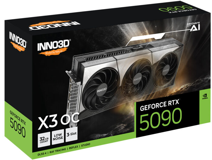 Inno3D GeForce RTX 5090 X3 OC NVIDIA 32 GB GDDR7 - Image 1