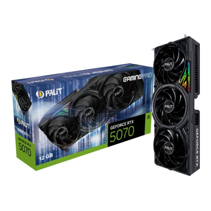 Palit GeForce NE75070019K9-GB2050A RTX 5070 GamingPro 12GB Graphics Card - Image 1