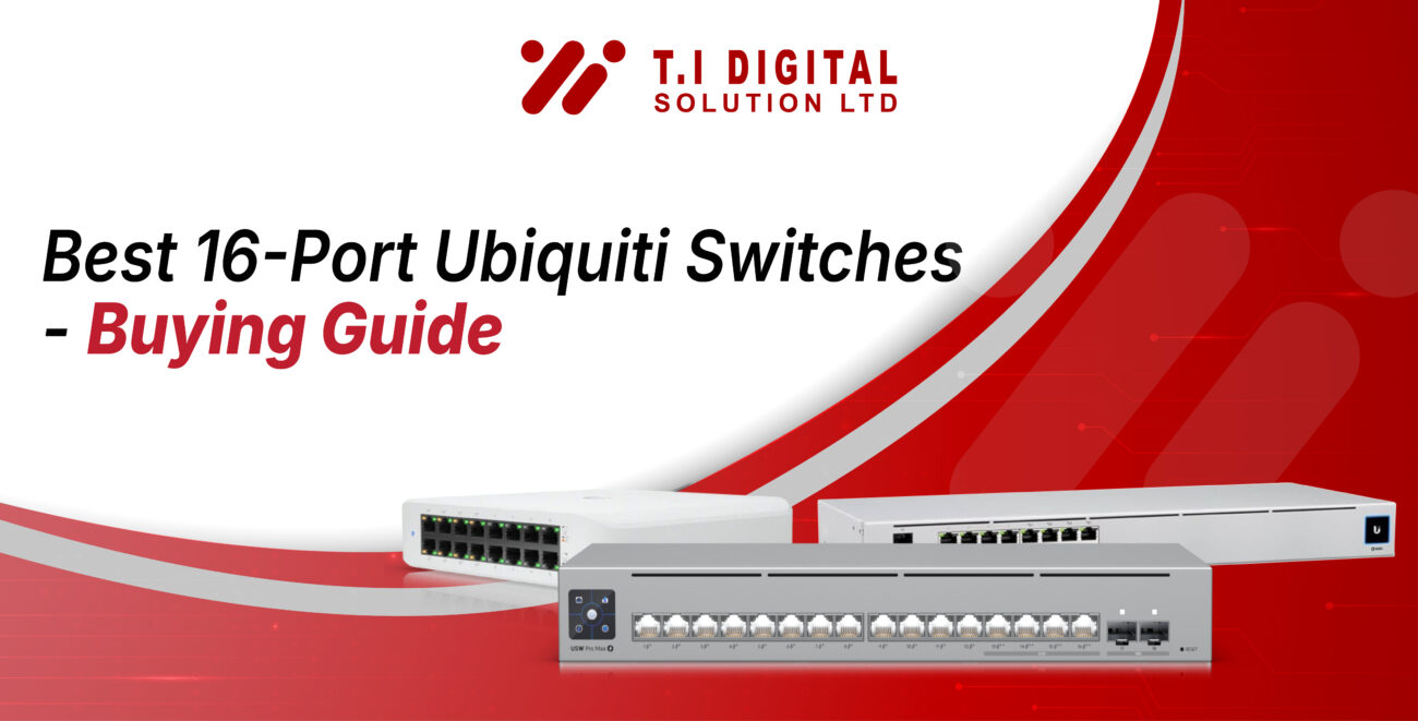 Best 16-Port Ubiquiti Switches