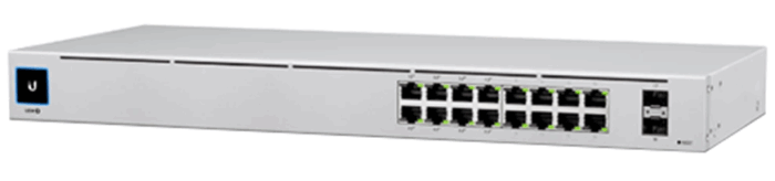 Ubiquiti UniFi USW-16-POE L2 16-Port Managed Gigabit Switch - Image 1