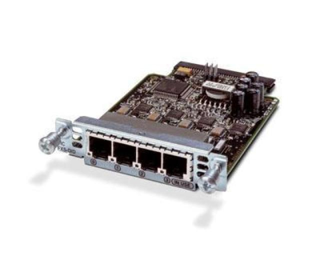 5398619-1605 Cisco VIC3-4FXS/DID 4-Port FXS/DID Voice Interface Cards - Image 1
