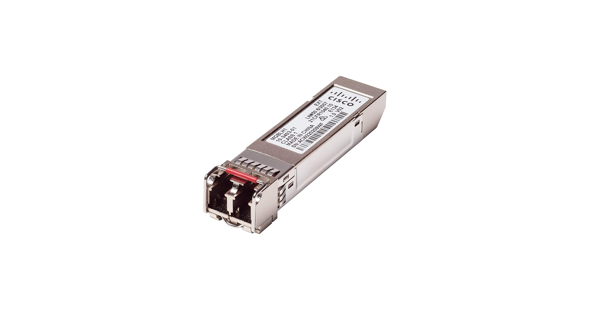 71QfRPikPHL.jpg_BO30,255,255,255_UF900,850_SR1910,1000,0,C_QL100_ Cisco MGBLH1 Gigabit LH Mini-GBIC SFP Transceiver Module - Image 1
